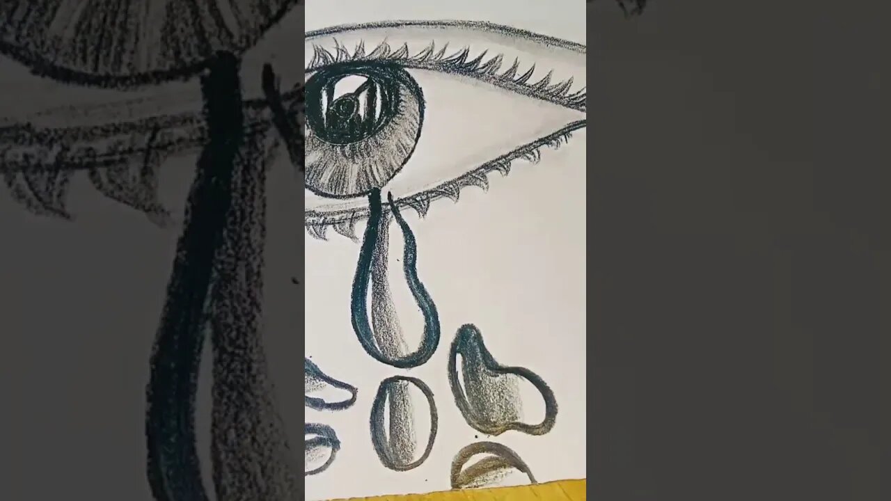 realistic water drop drawing