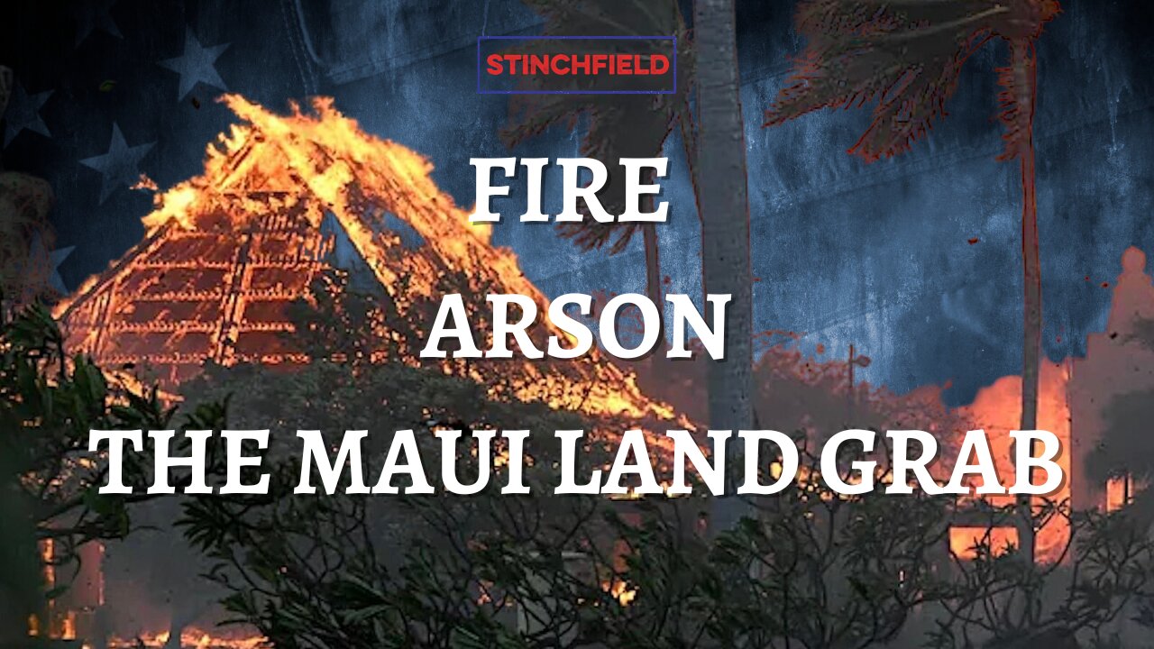 Everything about the Maui Wild fire is suspicious. Here’s why…