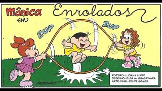 Mônica em-Enrolados | Gibis do Rapha 2