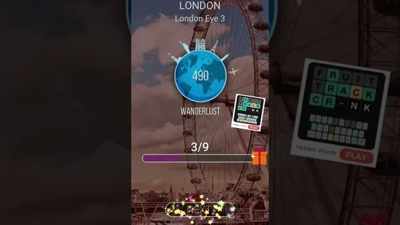 Word City London Eye Answers Level 1 2 3 4 5 6 7 8 9