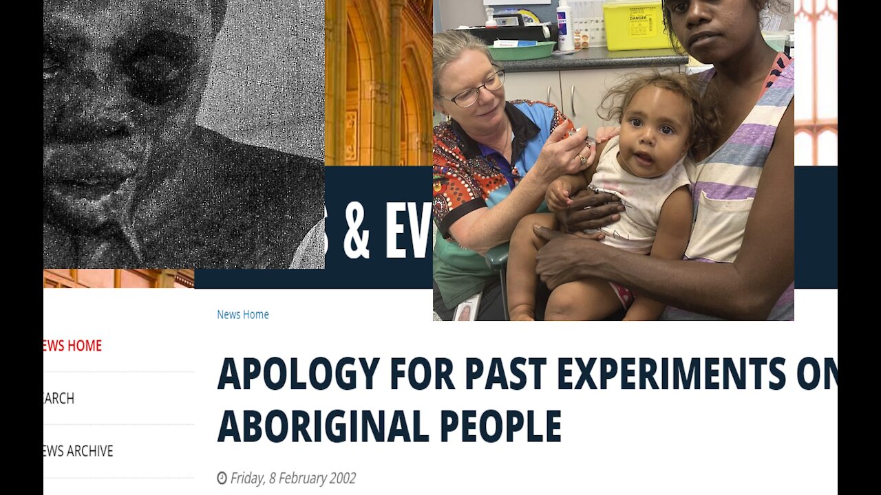 Aboriginal medical experimentation