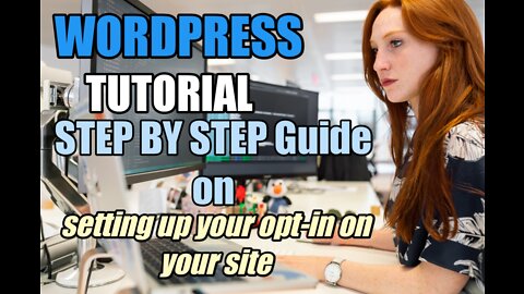 Setting up opt-in on your site with WordPress