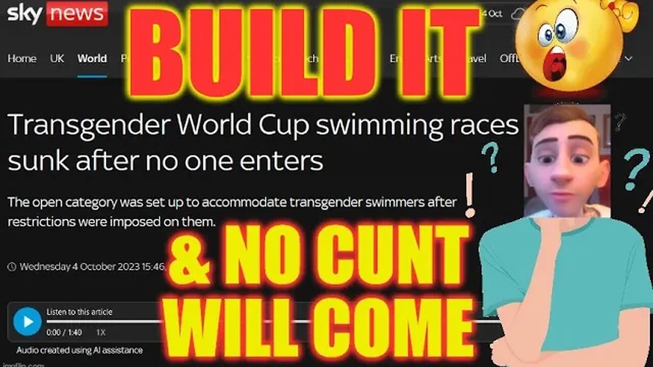 No Man Or Woman Enters Swimming World Cup Trans Races #swimming #trans #transrights #transgender