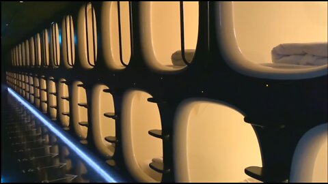 Capsule Hotel in Japan