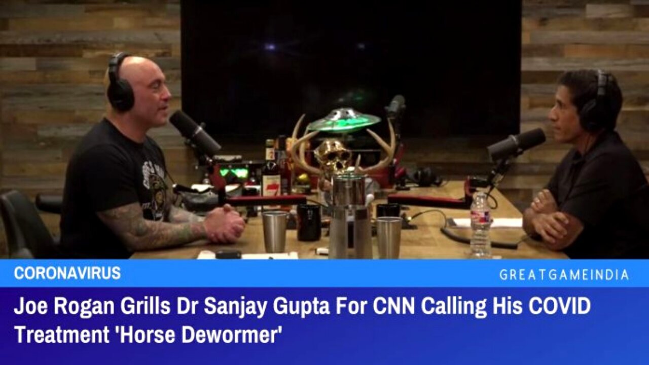 CNN Performs ABSURD Damage Control on Sanjay Gupta's Disastrous Joe Rogan Podcast