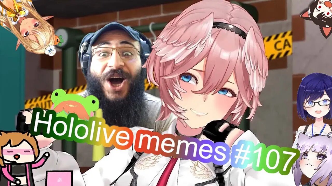 REACTION Hololive {memes} #107 by Catschais