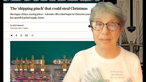 Backed Up Container Ships and the Ghosts of Christmas Presents