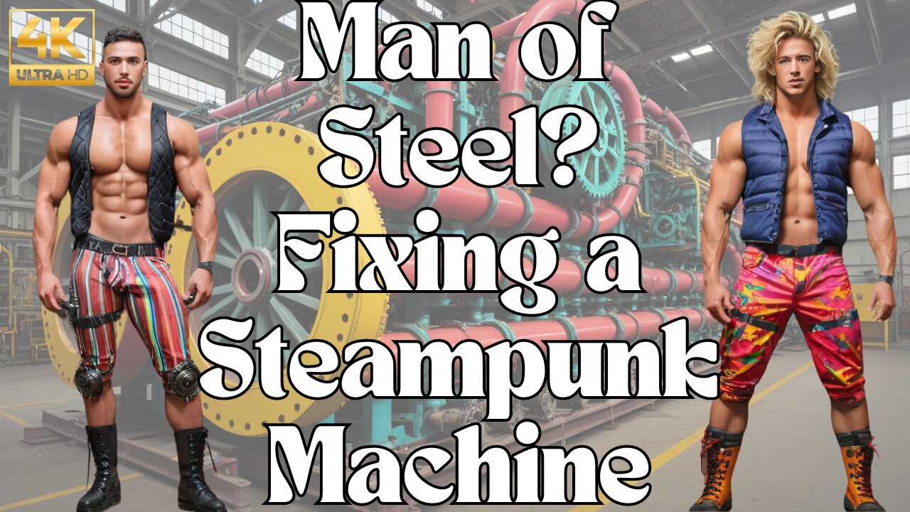 Man of Steel? Fixing a Steampunk Machine with Muscle and Might