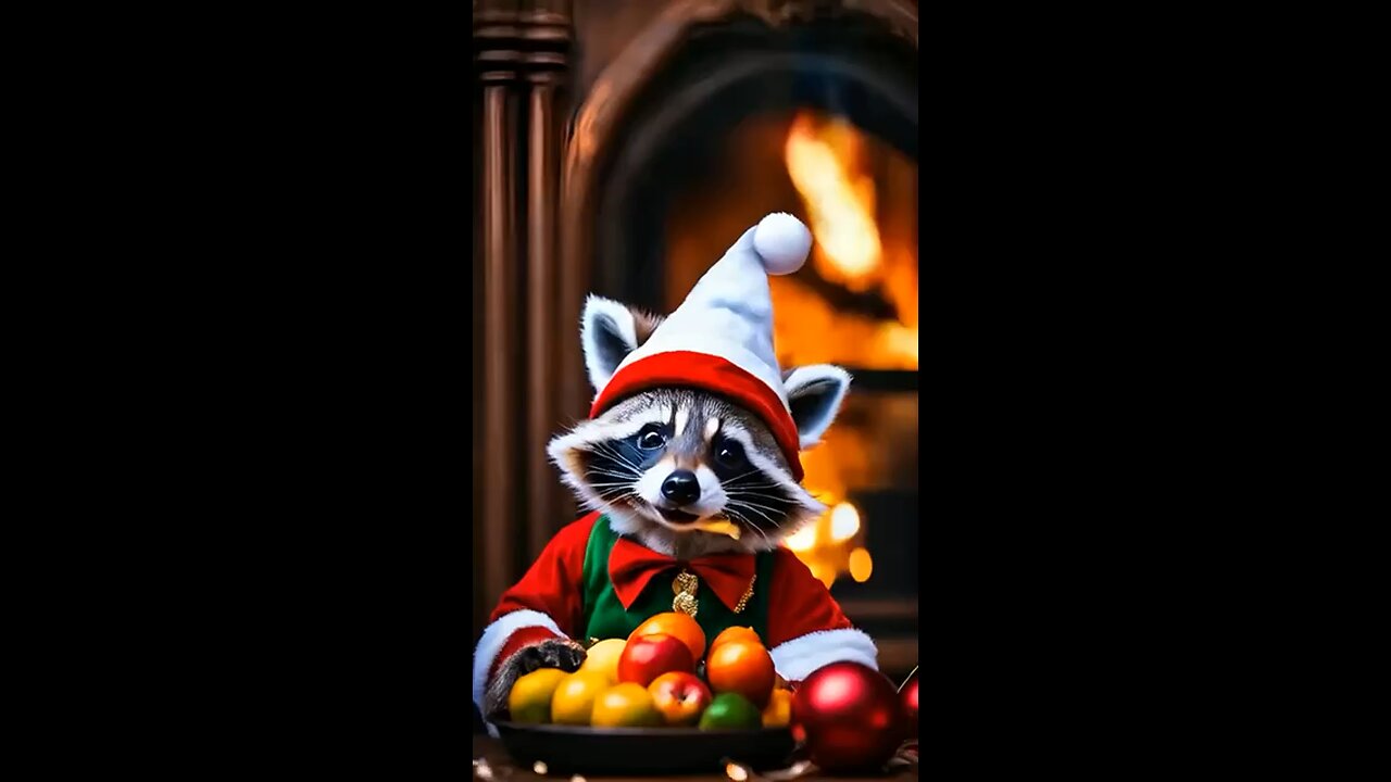 Raccon does X-Mas