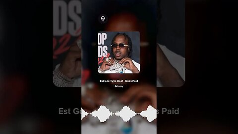 [Free] Est Gee Type Beat - Dues Paid