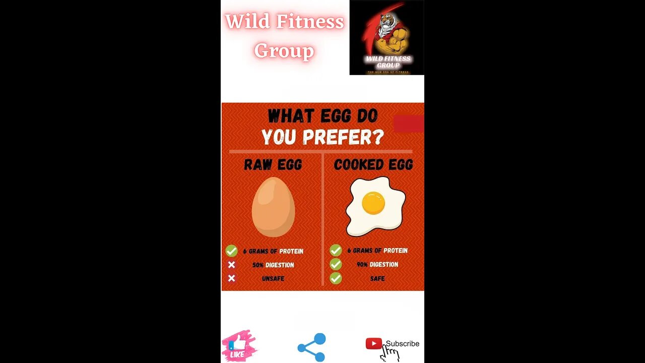 🔥What egg do you prefer: raw egg v/s cooked egg🔥#fitness🔥#wildfitnessgroup🔥#shorts🔥