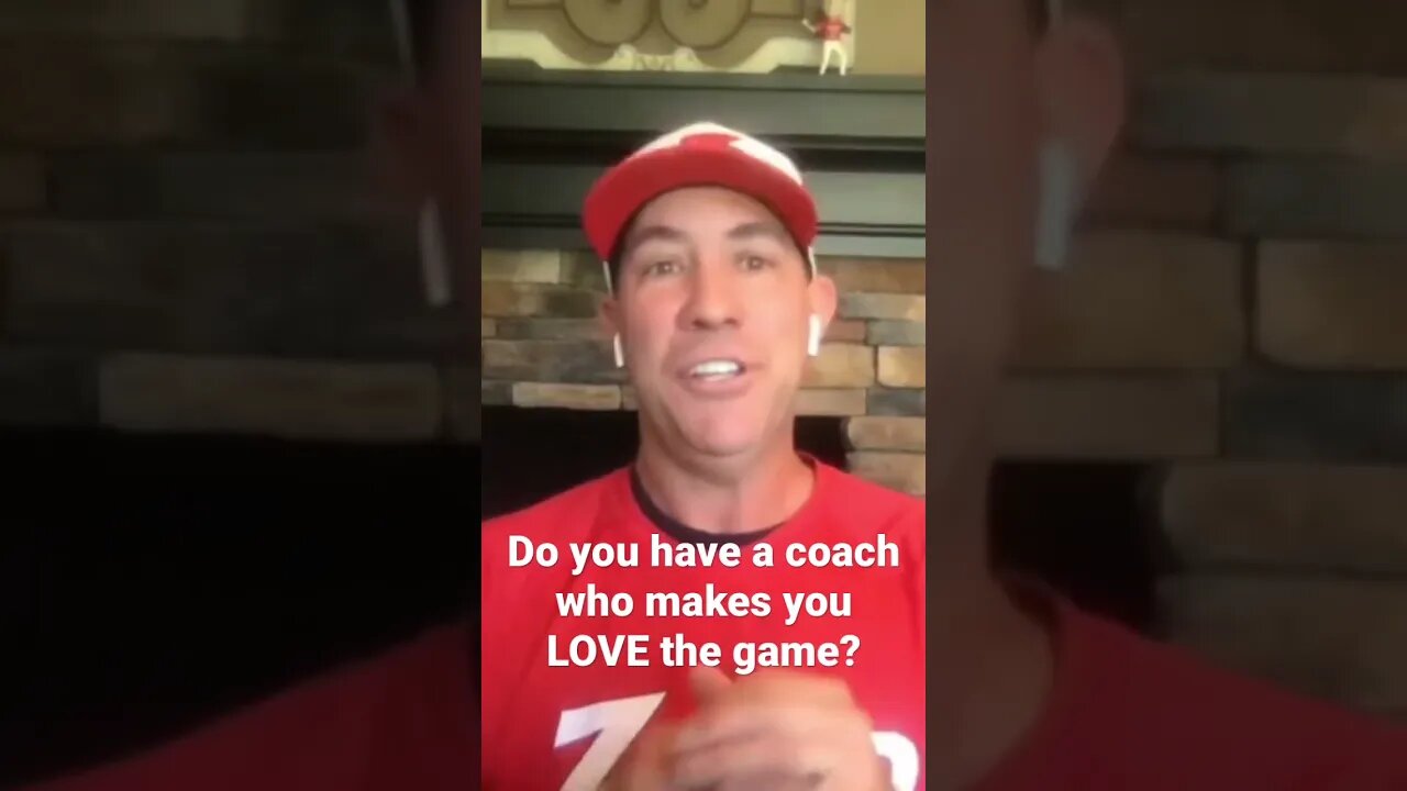 Passion, love for the game and drive. Pick yourself up.