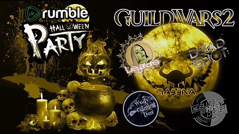 GuildWars2 - Halloween party with MADDNA, LEYANORE AND NOELLEGAMINGCORNER part 2.