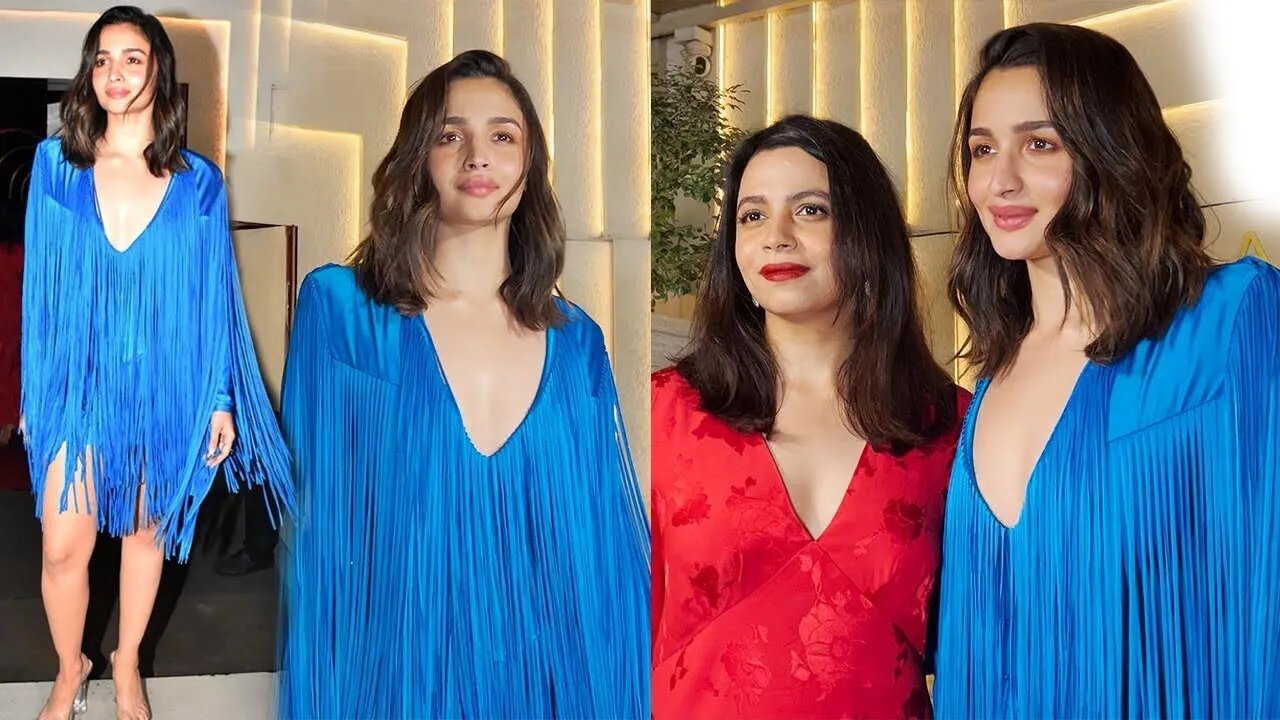 Alia Bhatt With Shaheen Bhatt Joins BFF Akansha Ranjan Kapoor’s Birthday Party 🤩💖📸