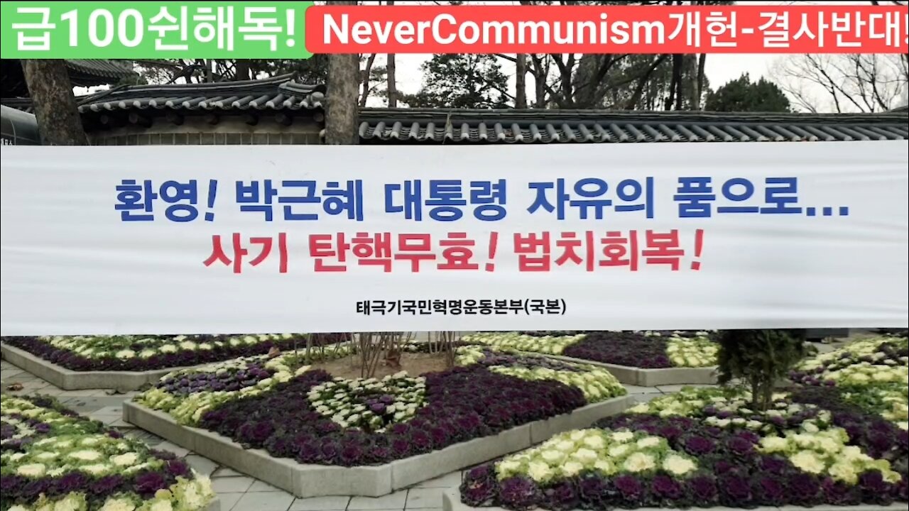 #감기코ㅇ나사망률0.02%#사기코ㅇ나#1인시위#독재저지#국민투쟁#살인100쉰쉰반대#국가존망위기#사기코ㅇ나계엄령#국본#FreedomRally#NeverKoronaMartialLaw