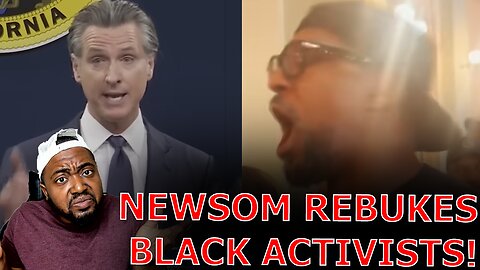 Gavin Newsom REJECTS $150K Handout For Illegals Then REBUKES Black Activists DEMANDING Reparations!