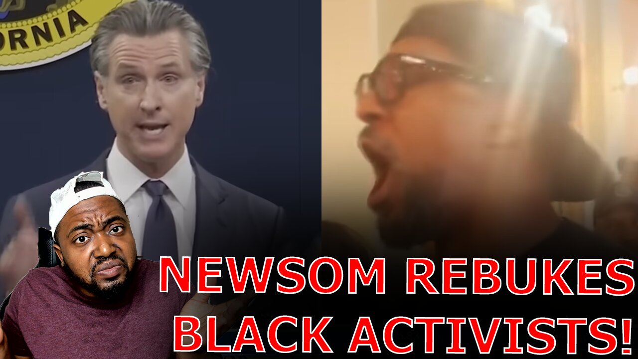 Gavin Newsom REJECTS $150K Handout For Illegals Then REBUKES Black Activists DEMANDING Reparations!