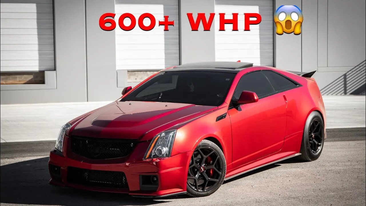 600 WHP Cadillac CTS-V Overview! Exhaust Cutouts (Cammed and slammed)
