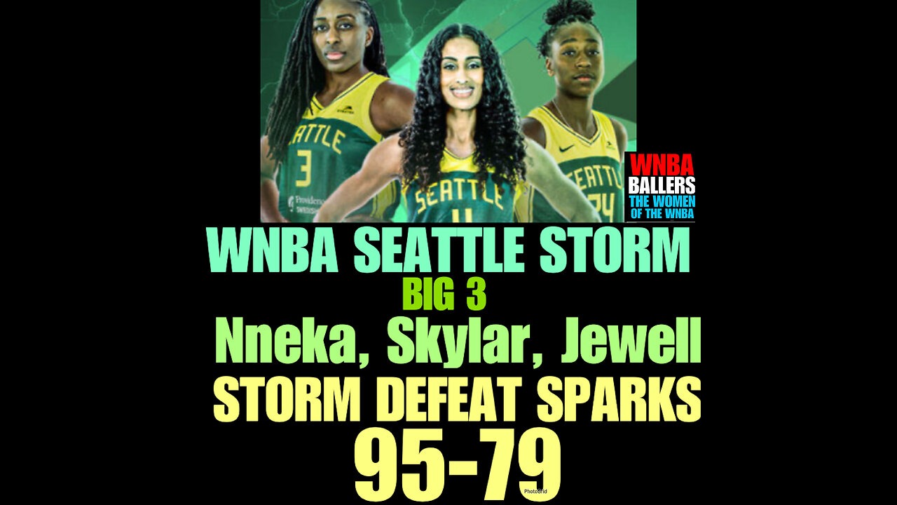 RBS #67 Ogwumike scores season-high 26, Storm beat Sparks 95-79