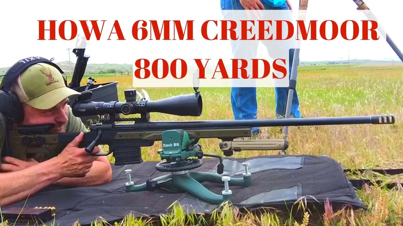 Howa Oryx 6mm Creedmoor Long Range Test