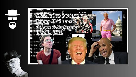 BOOKER CRIES OVER TRUMP...AGAIN...LOL