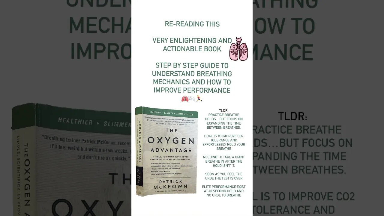 Oxygen Advantage for Faster Fitness Gains #weightloss #fatloss #biohacking #sportperformance