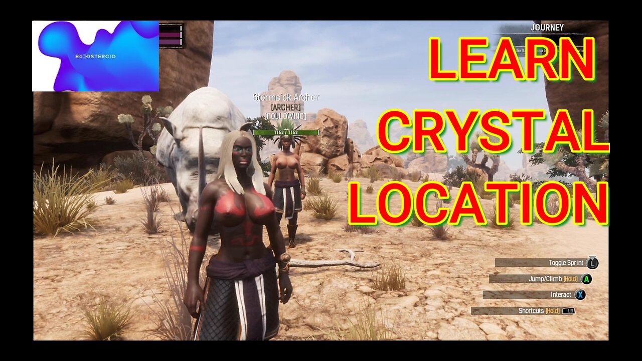 Conan Exiles Beginners Guide Crystal Location Busty #Boosteroid #conanexiles