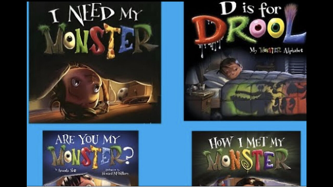 Complete set of monster books By: Amanda Noll