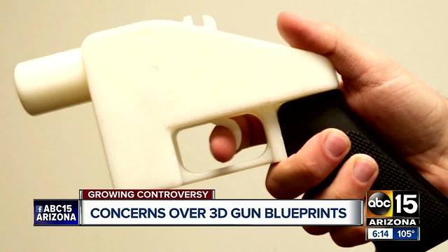 Judge temporarily halts release of blueprints for 3D printed guns