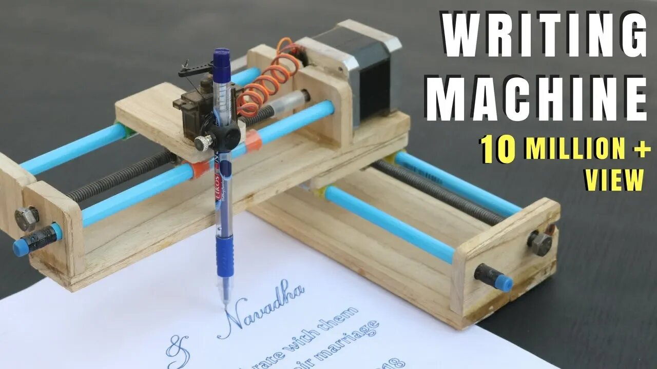 How To Make Homework Writing Machine at Home.