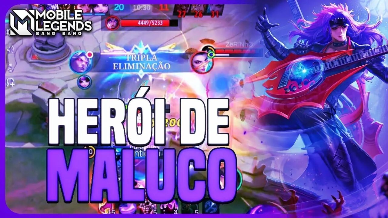 ESSE HERÓI É MUITO DOENTE KKKKKKKKKKKKKKKKKKKK | MARTIS | MLBB