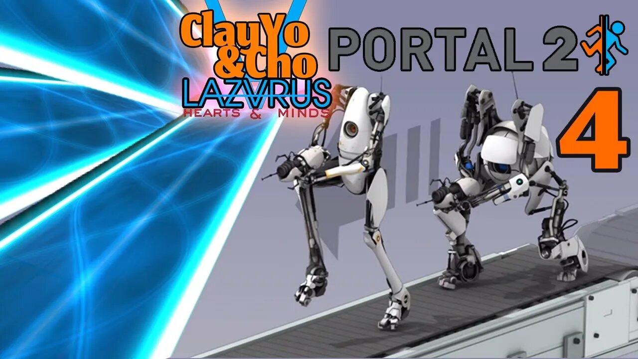 Silly Dangus - Portal 2 -EP4- ClayYo & Cho -530- Season 5