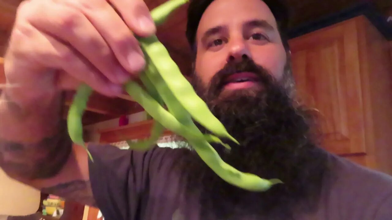 Pickling string beans in my mason jars