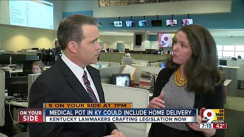 Medical pot in KY could include home delivery