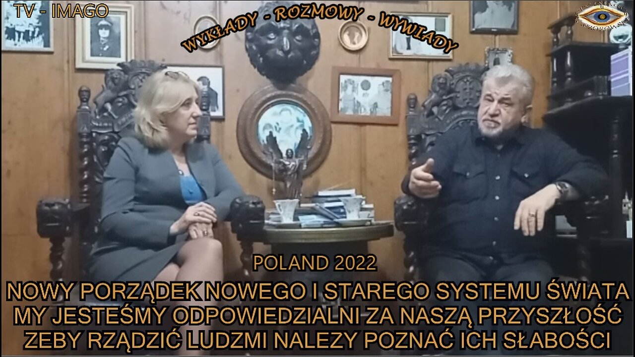 ŻEBY RZĄDZIĆ LUDZMI NALEŻY POZNAĆ ICH SŁABOŚCI, MY JESTĘSMY ODPOWIEDZIALNI ZA NASZĄ PRZYSZŁOŚĆ, NOWY PORZĄDEK NOWEGO I STAREGO SYSTEMU TV IMAGO 2023