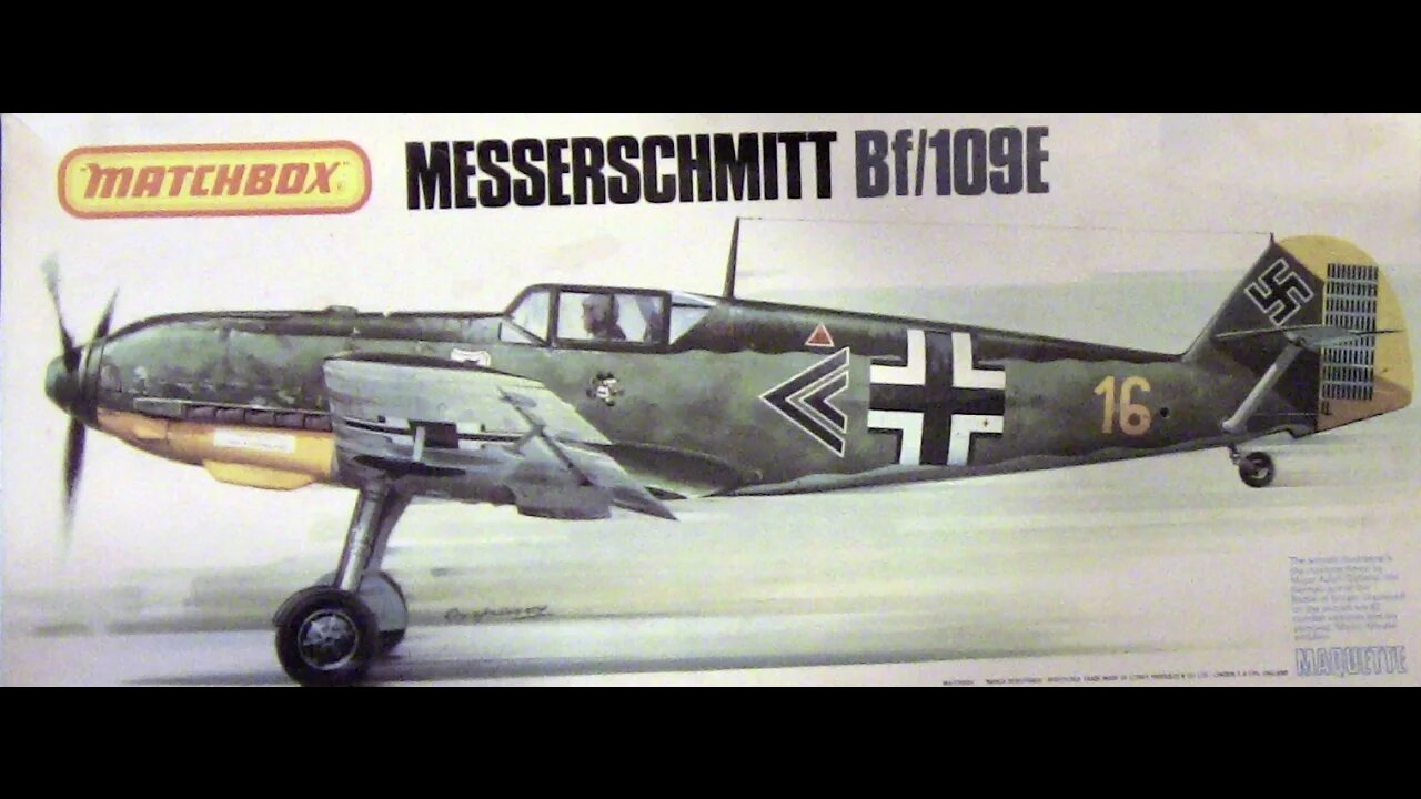 1/32 Matchbox BF109E Review/Preview