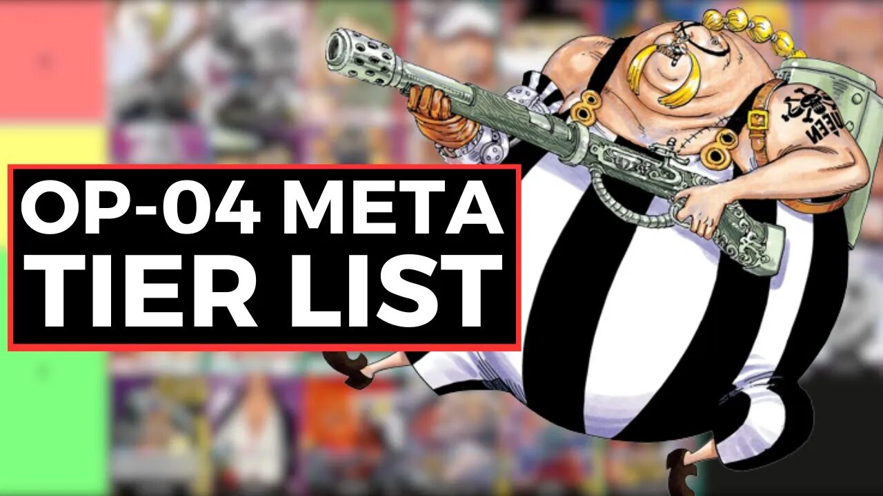 THE BEST OP-04 META TIERLIST | ONE PIECE CARD GAME