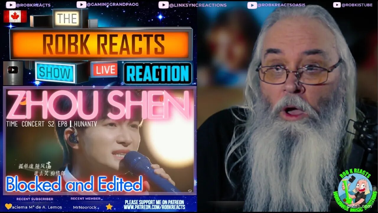 Zhou Shen Reaction Blocked and Edited - Time Concert S2 EP8丨HunanTV - First Time Hearing - Requested