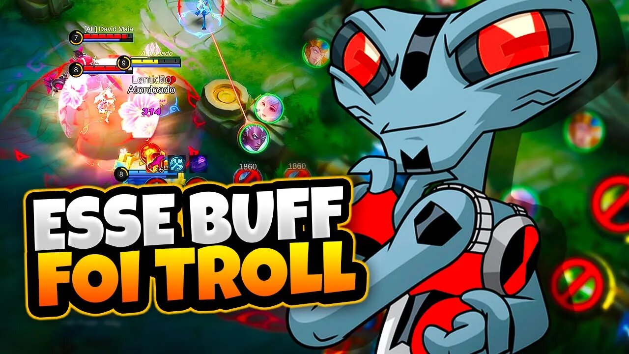 TEM CERTEZA QUE ELE TOMOU BUFF, MOONTON? | MOBILE LEGENDS