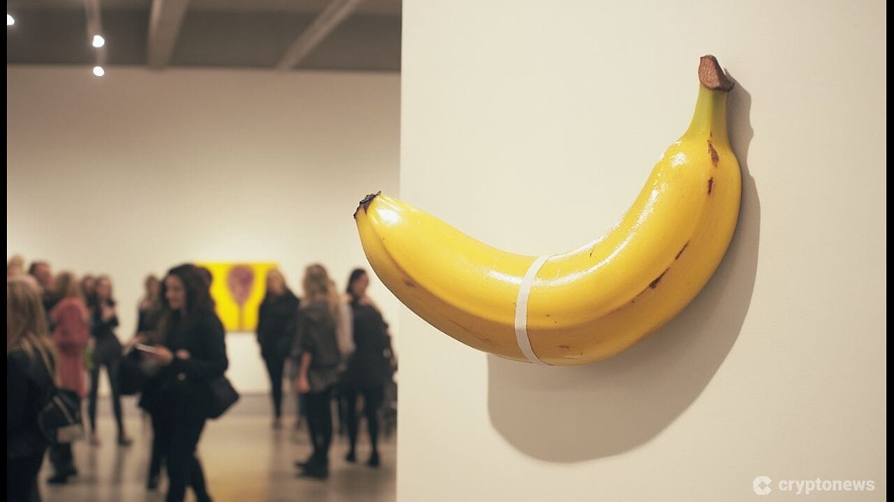 Tron Founder Justin Sun Splurges $6 Million on a Banana at Art Auction