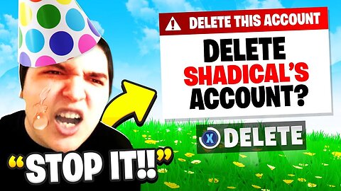 I Ruined Shadical's Birthday In Fortnite..