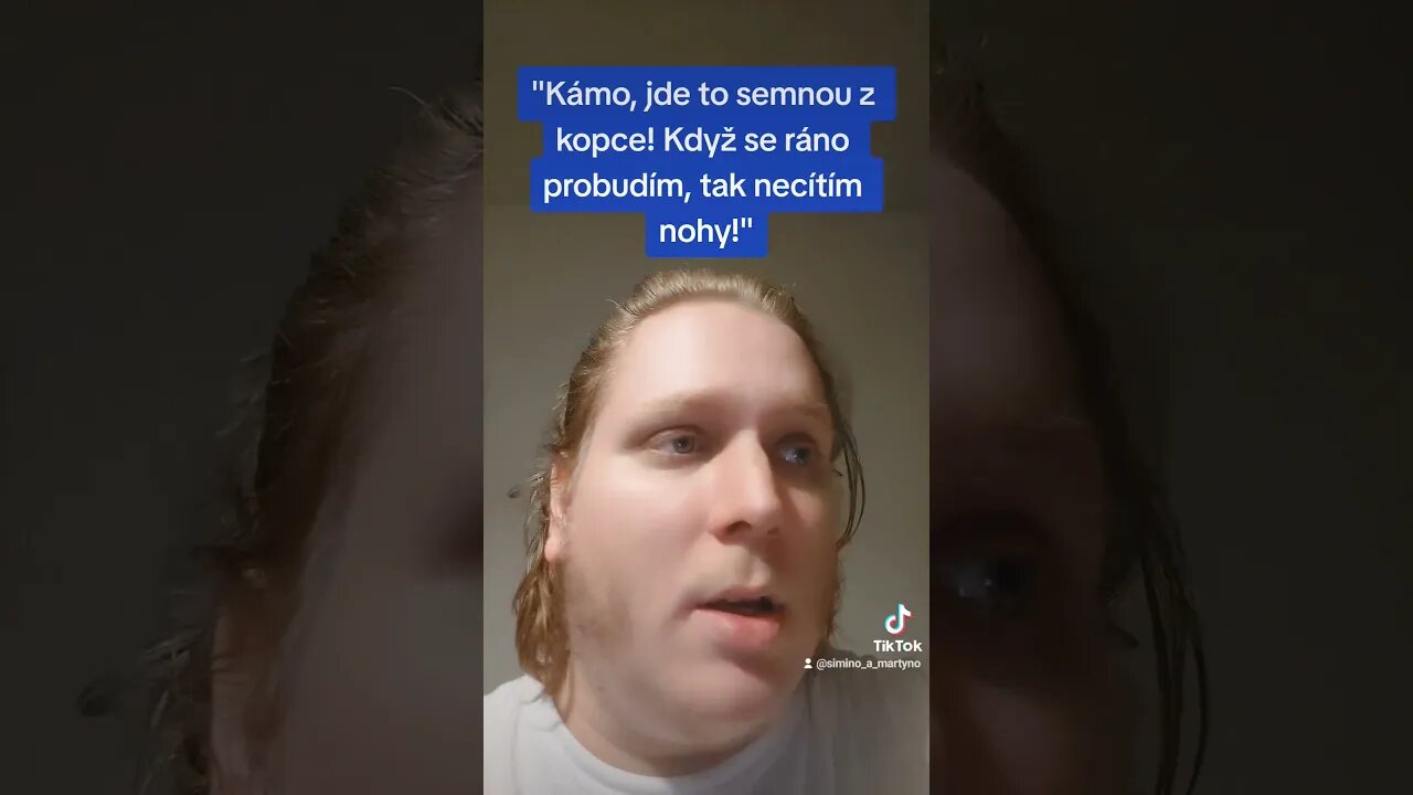 Jde To Semnou Z KOPCE!? Když Se Ráno PROBUDÍM, Necítím NOHY! #funny #shorts #cz