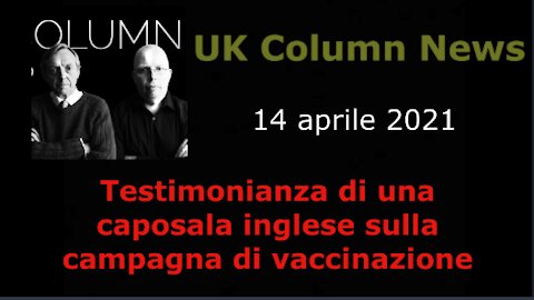 Testimonianza di una caposala inglese sulla campagna di vaccinazione