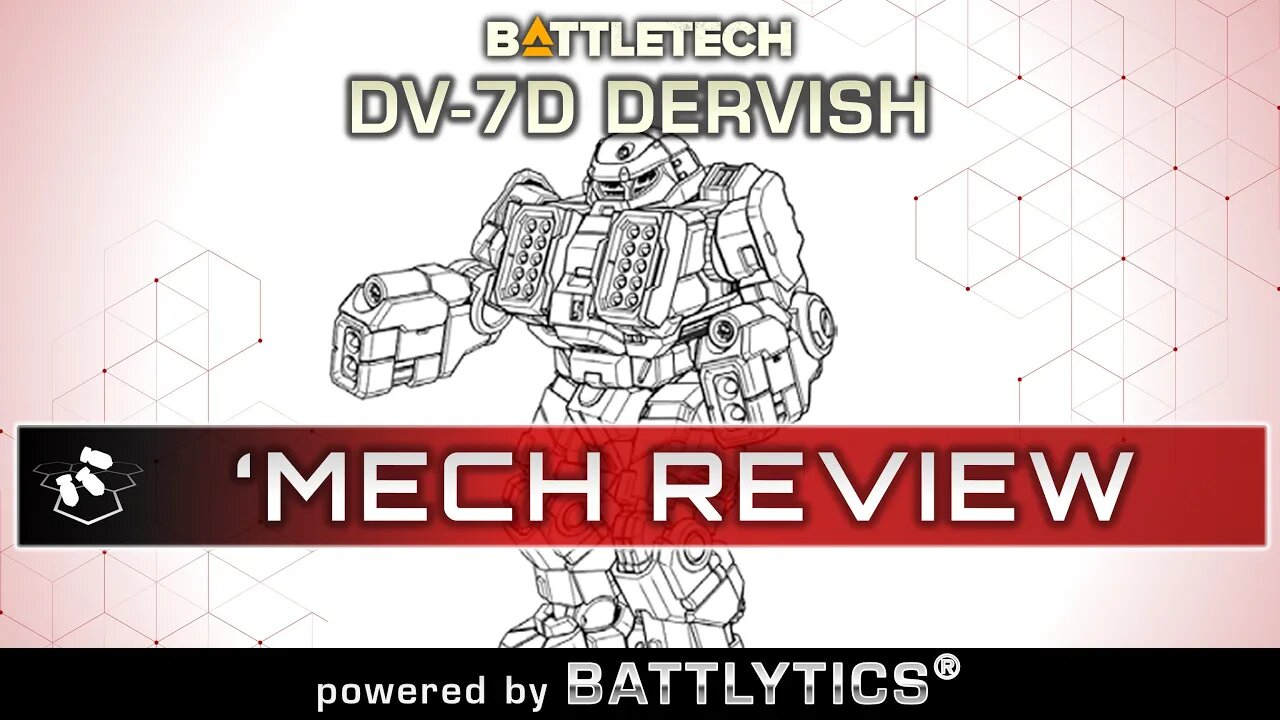 Dervish: Battlytics | Mercenaries Kickstarter | BattleTech Mech Review | Clan Invasion