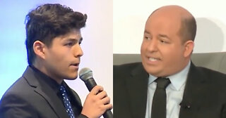 College Freshman Takes on Brian Stelter on CNN's 'Disinformation' on Hunter Biden, Russia Hoax
