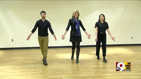 Kristyn Hartman gets a taste of "Fiddler on the Roof" tradition