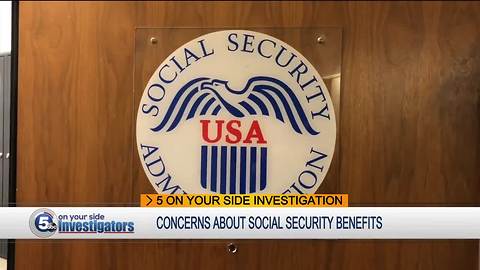 Concerns about social security benefits