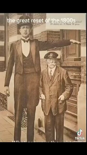 THE GREAT RESET OF 1800’s
