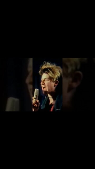 #u2 #new years day 1 #les enfants du rock #french TV #1983 #shorts