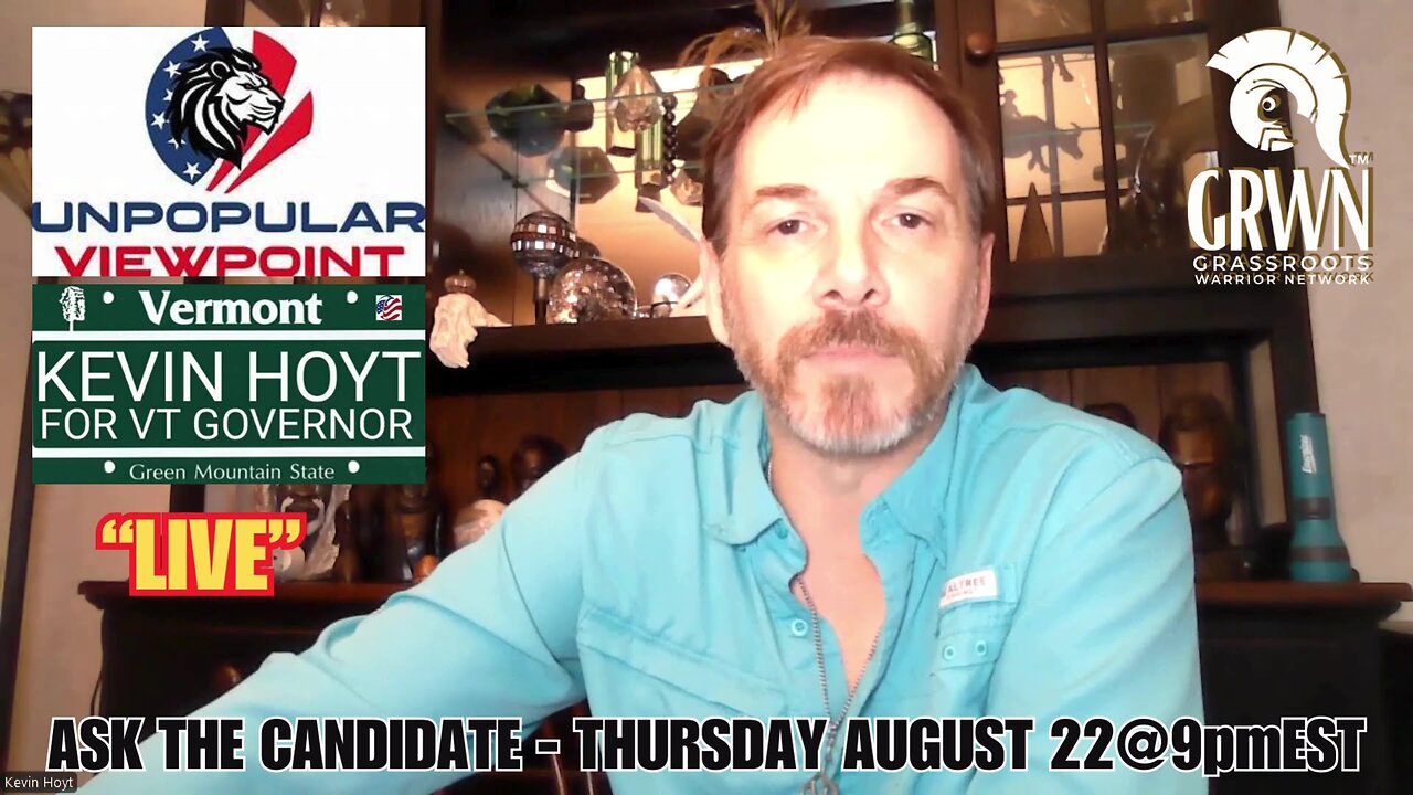 "ASK THE GOVERNOR" LIVE Thursday August 22@9pmEST